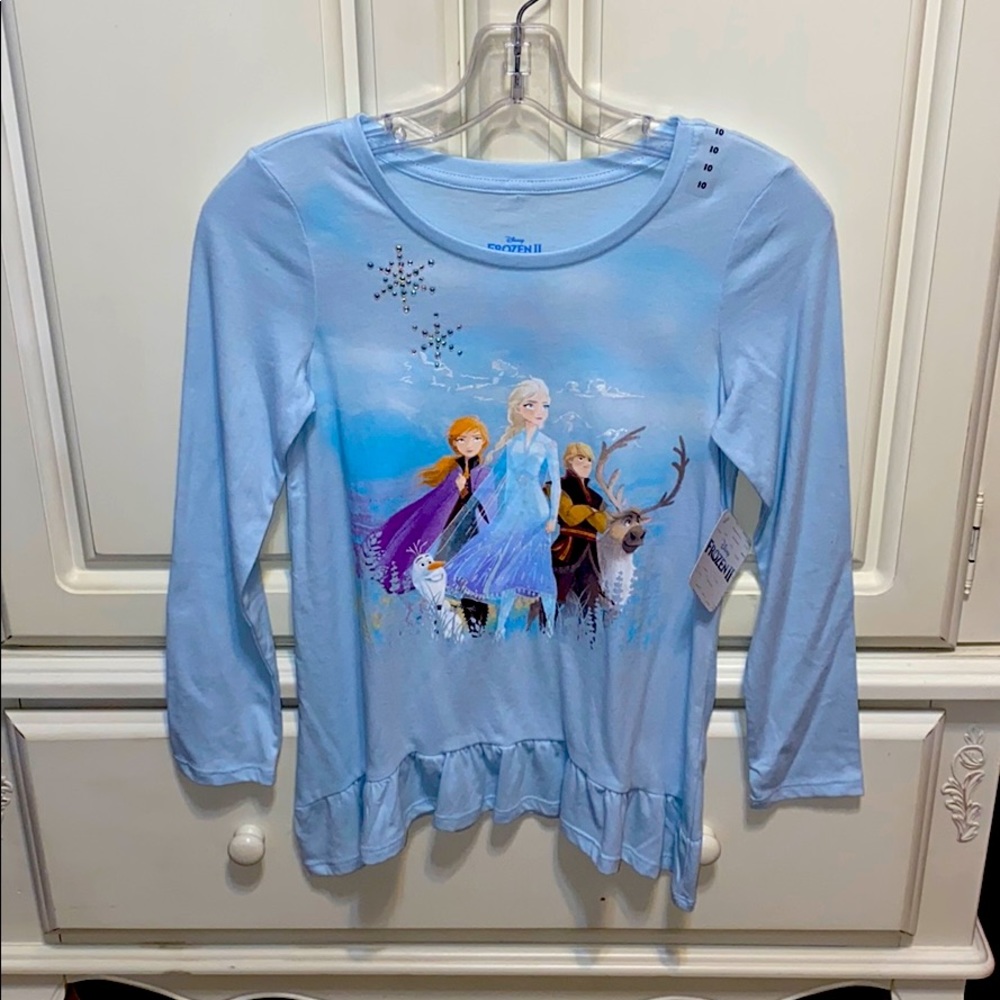 Blue frozen top